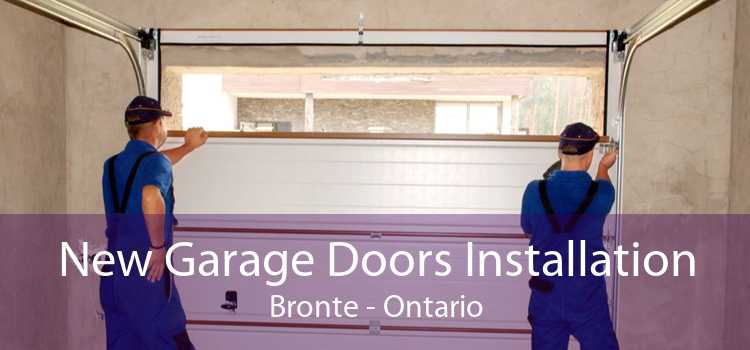 New Garage Doors Installation Bronte - Ontario