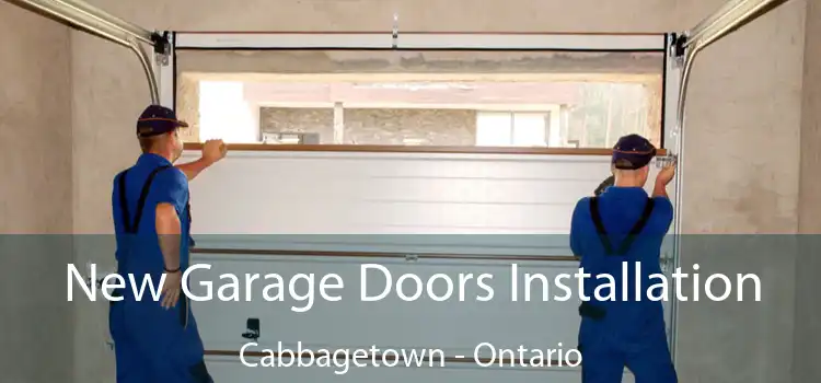 New Garage Doors Installation Cabbagetown - Ontario