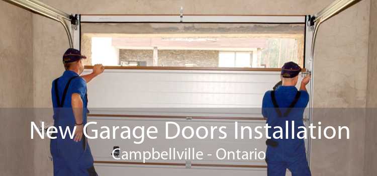 New Garage Doors Installation Campbellville - Ontario