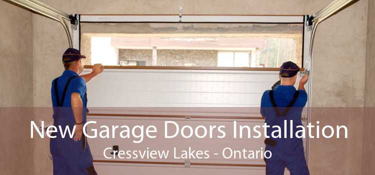 New Garage Doors Installation Cressview Lakes - Ontario