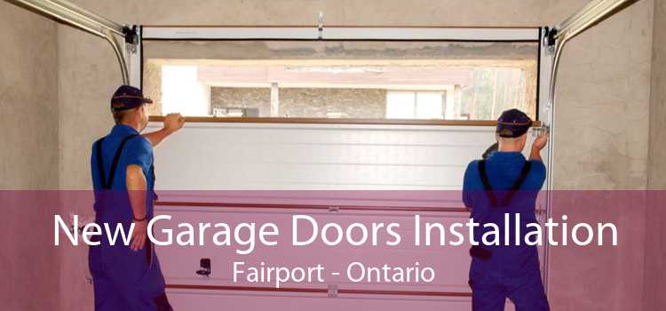 New Garage Doors Installation Fairport - Ontario