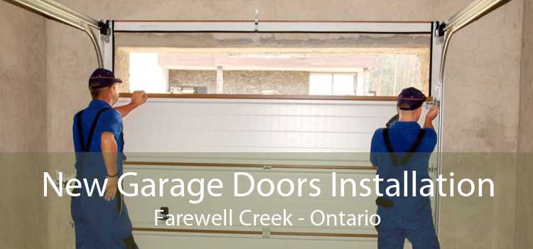 New Garage Doors Installation Farewell Creek - Ontario