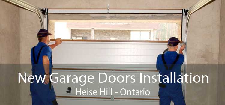 New Garage Doors Installation Heise Hill - Ontario
