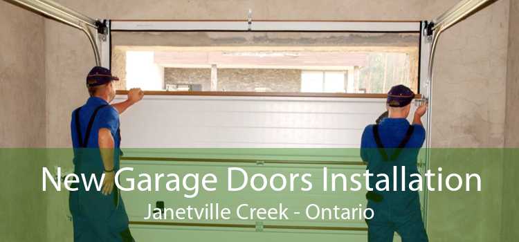 New Garage Doors Installation Janetville Creek - Ontario