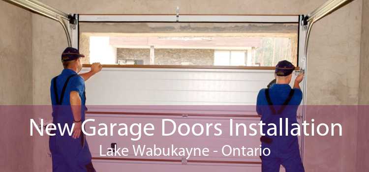 New Garage Doors Installation Lake Wabukayne - Ontario