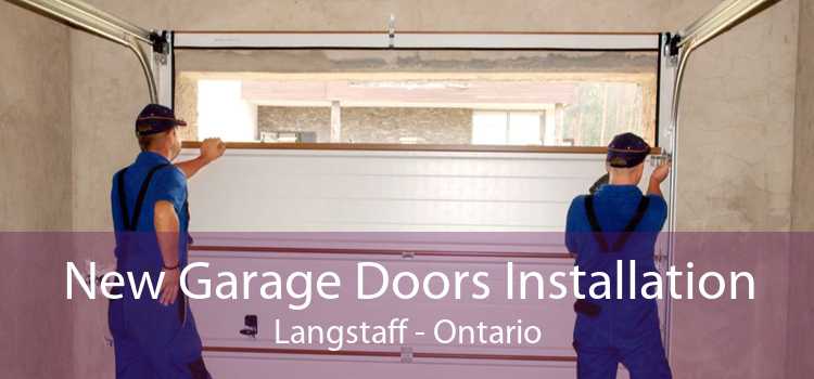 New Garage Doors Installation Langstaff - Ontario