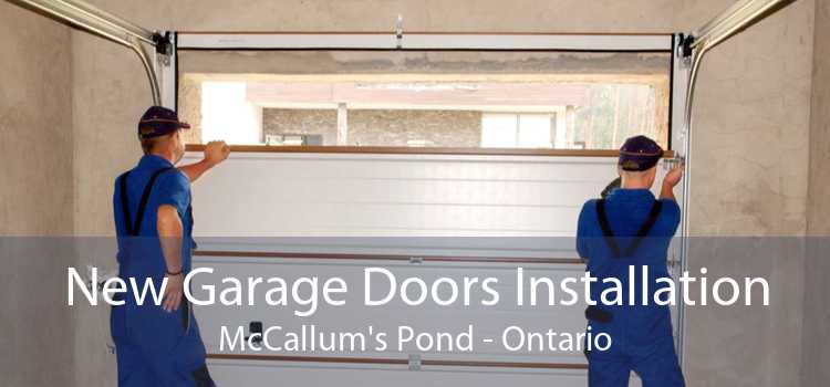 New Garage Doors Installation McCallum's Pond - Ontario