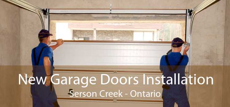 New Garage Doors Installation Serson Creek - Ontario