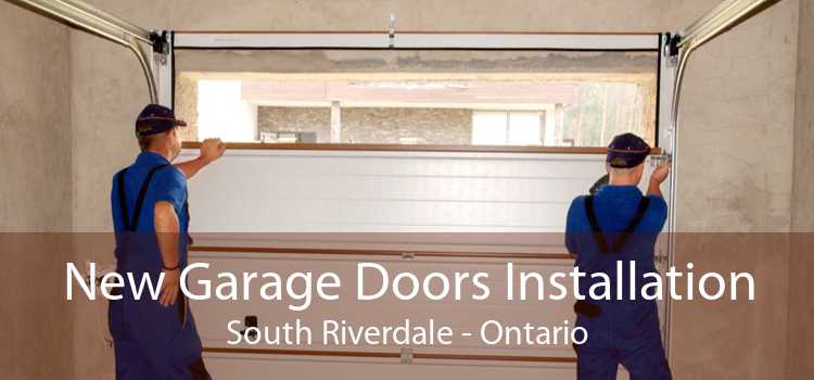 New Garage Doors Installation South Riverdale - Ontario