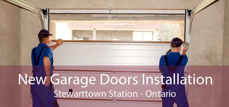 New Garage Doors Installation Stewarttown Station - Ontario