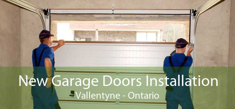 New Garage Doors Installation Vallentyne - Ontario