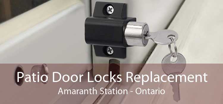 Patio Door Locks Replacement Amaranth Station - Ontario