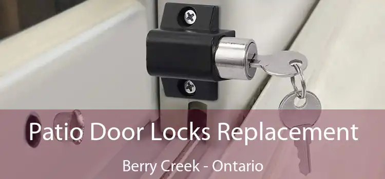 Patio Door Locks Replacement Berry Creek - Ontario