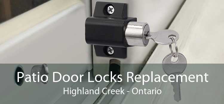 Patio Door Locks Replacement Highland Creek - Ontario