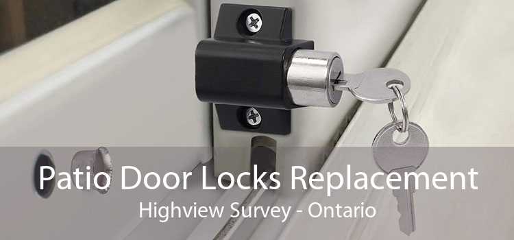 Patio Door Locks Replacement Highview Survey - Ontario