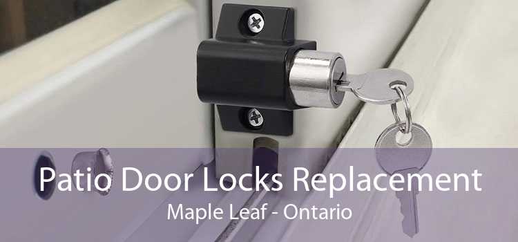 Patio Door Locks Replacement Maple Leaf - Ontario