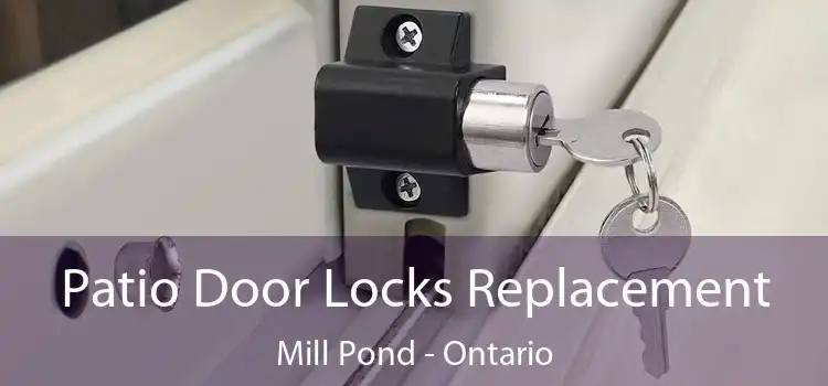 Patio Door Locks Replacement Mill Pond - Ontario