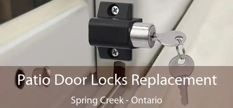 Patio Door Locks Replacement Spring Creek - Ontario