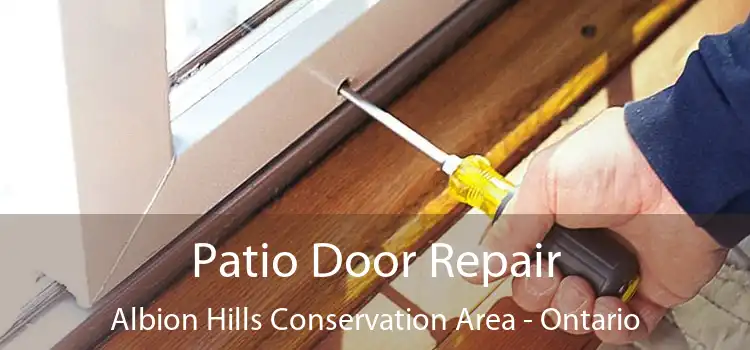 Patio Door Repair Albion Hills Conservation Area - Ontario