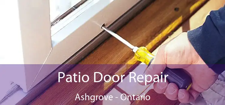 Patio Door Repair Ashgrove - Ontario
