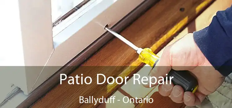 Patio Door Repair Ballyduff - Ontario