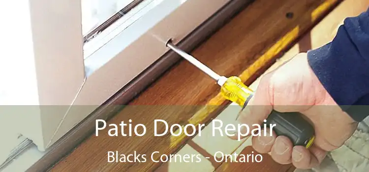 Patio Door Repair Blacks Corners - Ontario
