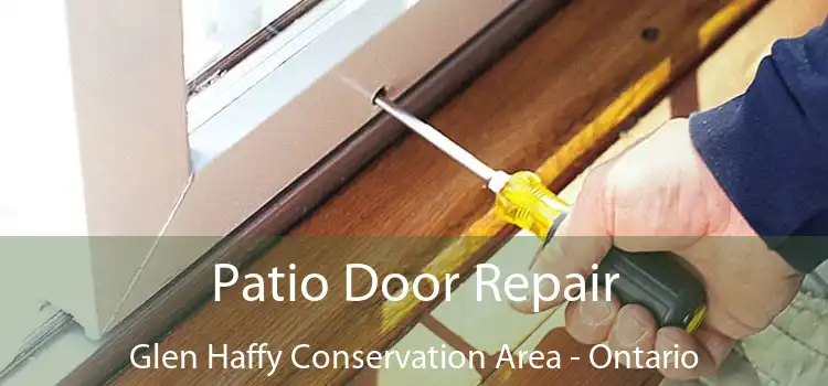 Patio Door Repair Glen Haffy Conservation Area - Ontario