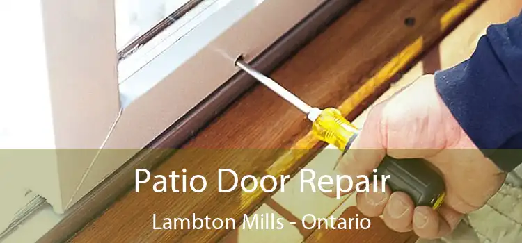 Patio Door Repair Lambton Mills - Ontario