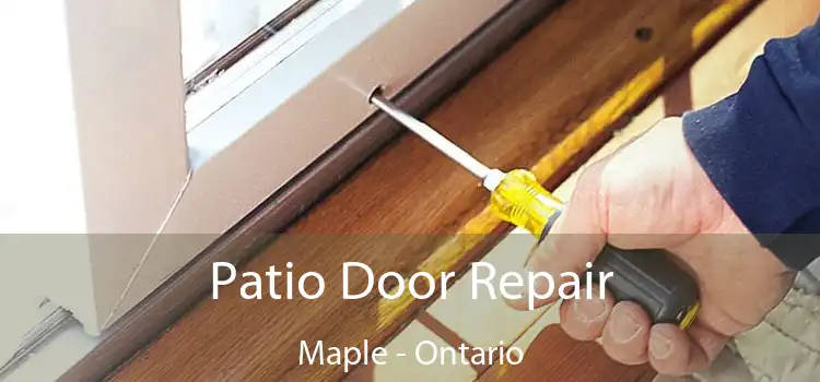 Patio Door Repair Maple - Ontario