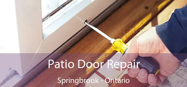 Patio Door Repair Springbrook - Ontario