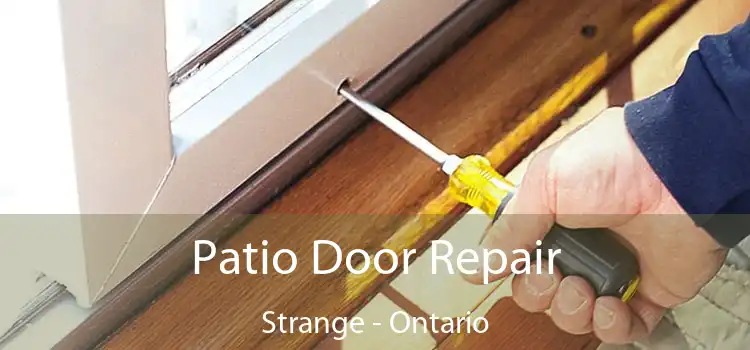 Patio Door Repair Strange - Ontario