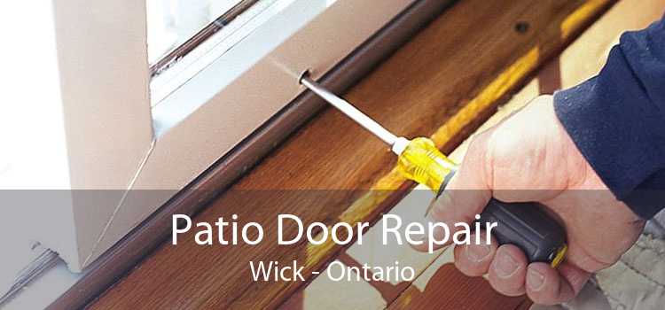 Patio Door Repair Wick - Ontario