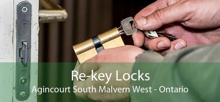 Re-key Locks Agincourt South Malvern West - Ontario