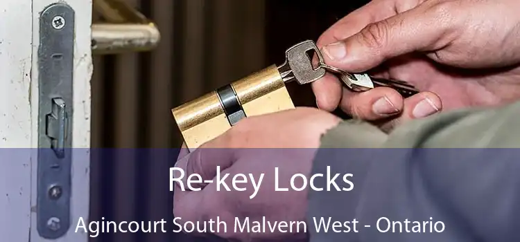 Re-key Locks Agincourt South Malvern West - Ontario