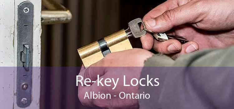 Re-key Locks Albion - Ontario