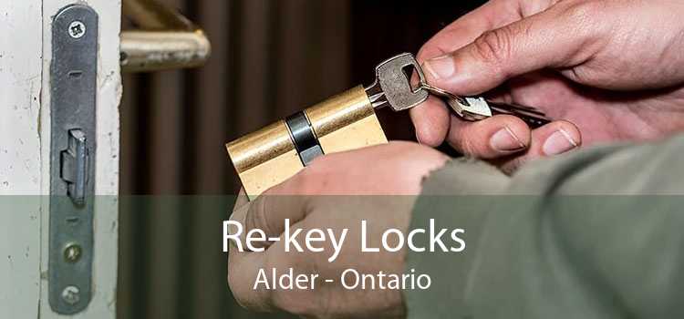Re-key Locks Alder - Ontario