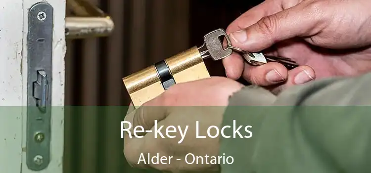 Re-key Locks Alder - Ontario
