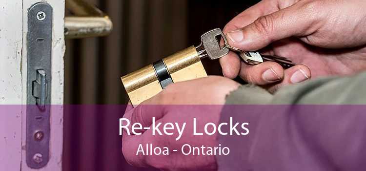 Re-key Locks Alloa - Ontario