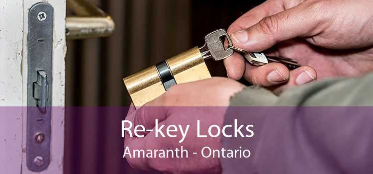 Re-key Locks Amaranth - Ontario