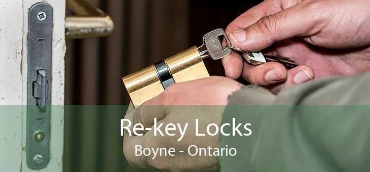 Re-key Locks Boyne - Ontario