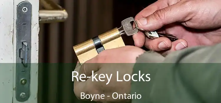 Re-key Locks Boyne - Ontario