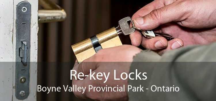Re-key Locks Boyne Valley Provincial Park - Ontario