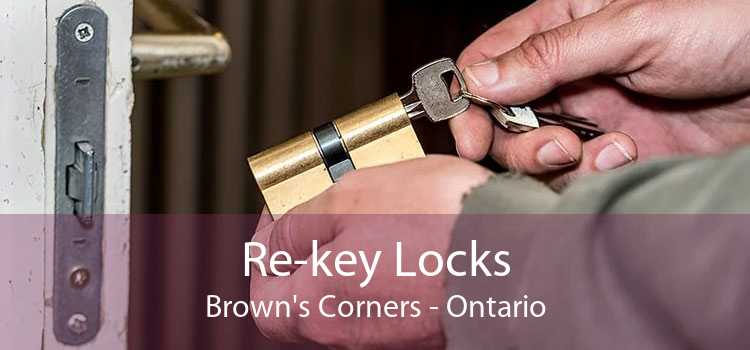 Re-key Locks Brown's Corners - Ontario