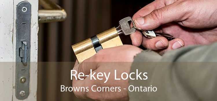 Re-key Locks Browns Corners - Ontario