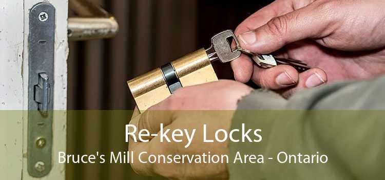 Re-key Locks Bruce's Mill Conservation Area - Ontario
