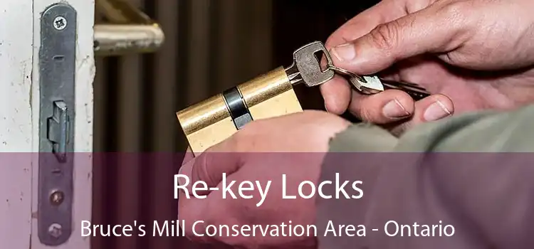Re-key Locks Bruce's Mill Conservation Area - Ontario