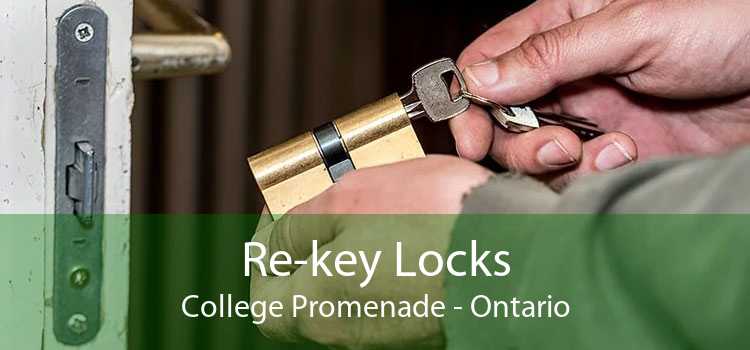 Re-key Locks College Promenade - Ontario