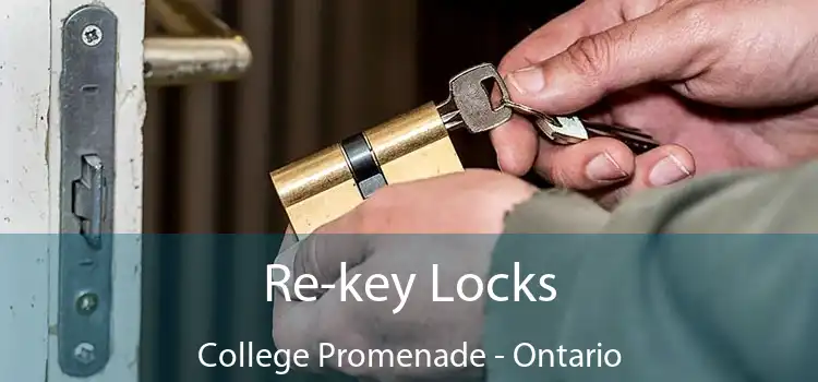 Re-key Locks College Promenade - Ontario