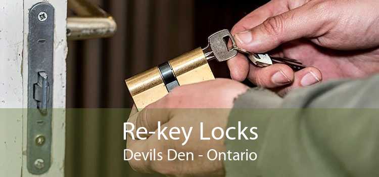 Re-key Locks Devils Den - Ontario