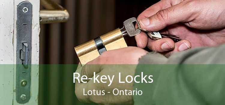 Re-key Locks Lotus - Ontario